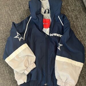Dallas Cowboys Navy and Gray Jacket